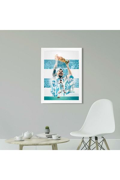KAYNOCK Lionel Messi, Argentina, Cupa Mondială, Fotbal Poster Pictură Digital Design Painting