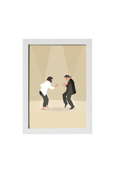 KAYNOCK Pictură poster Pulp Fiction, pictură cu design digital