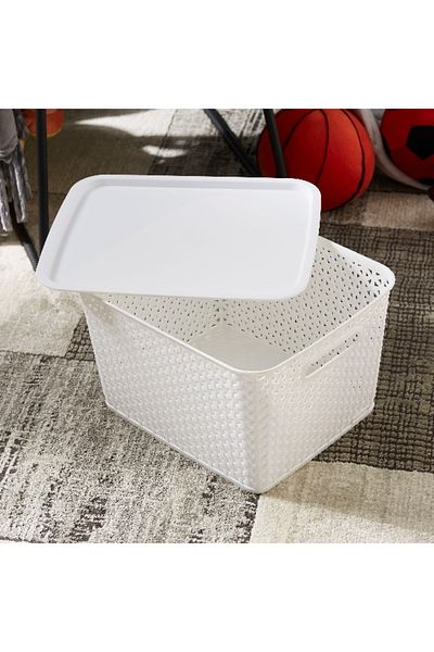 Home Box Spectra Royal Basket with Lid - 22 cm