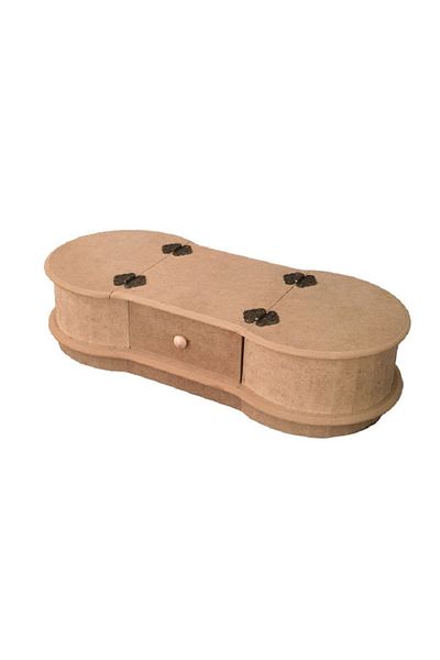Altınyapı Hobi Market MDF UNPAINTED WITH DRAWER COVER
