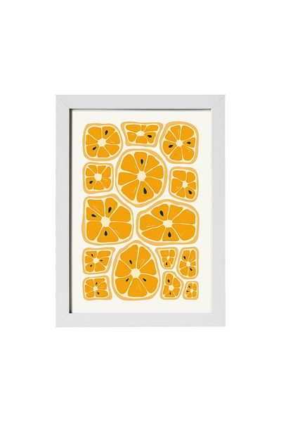 KAYNOCK Portocaliu, Fructe, Minimalist, Decorare pentru casa, Decorare pentru cafenea de bucatarie Poster Tablo