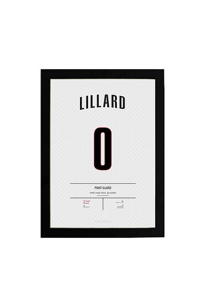 KAYNOCK Damian Lillard, Portland Trail Blazers, baschet, pictură poster Nba