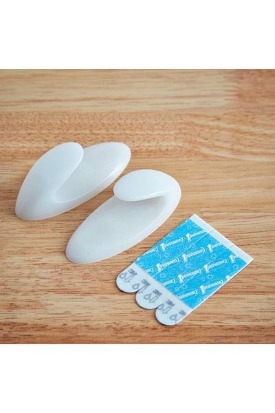 3M Command Medium Bath Hook - Set of 2