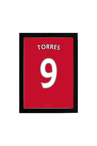 KAYNOCK Fernando Torres Forma Poster Tablo