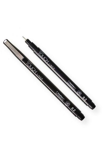 Touch Liner Drawing Pen 0.2 BLACK