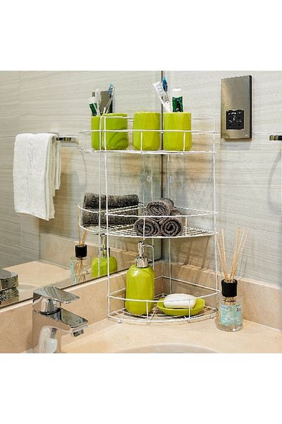 Home Box Dan 3-Tier Shower Caddie