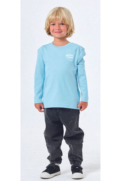 Serbend (Sce-1228) Serbend Kids Boy's Long Sleeve School T-Shirt