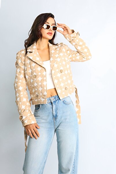 SahraAfra Flora Women - Къса яке с капитонирана подплата