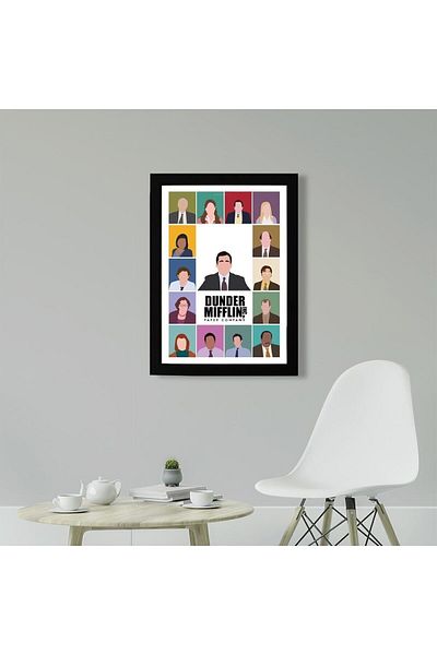 KAYNOCK The Office, Michael Scott, Dunder Mifflin, Poster Painting Digital Design Painting