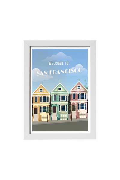 KAYNOCK San Francisco, Poster Painting Digital Design Painting