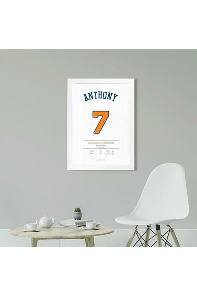 KAYNOCK Carmelo Anthony, New York Knicks, baschet, pictură poster Nba