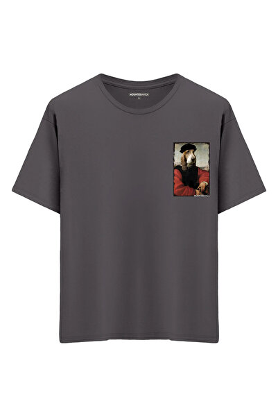 Mounte Bianca Unisex gospodin Glava - Oversize kroj T-shirt