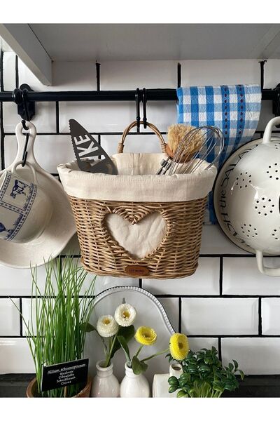 Gui Dekoratif Hasır Sepet