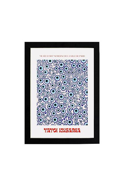 KAYNOCK Yayoi Kusama 3, Artă modernă, contemporană, Artă, Poster Pictură Design digital Pictură
