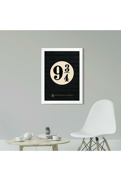 KAYNOCK Pictură poster Harry Potter 9 3/4, Hogwarts, pictură cu design digital