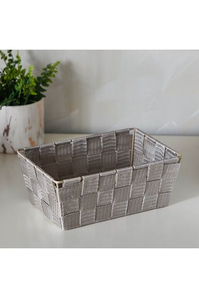 Home Box Strap Basket - 22x14.5x9 cm
