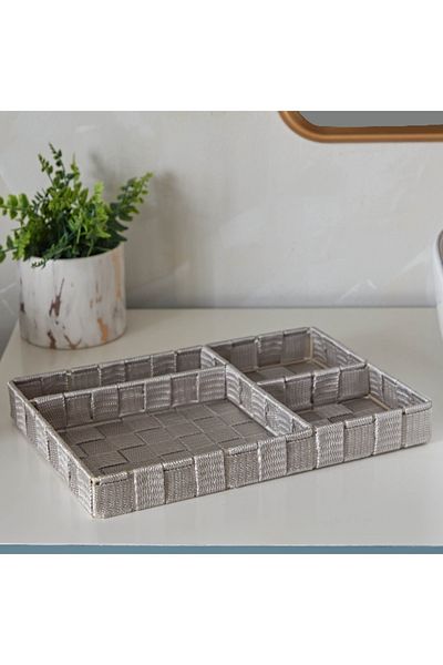 Home Box منظم حزام مكون من 4 أقسام