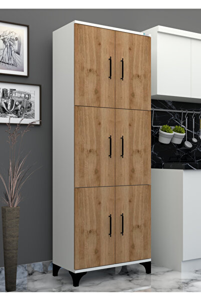 Buzkan Mobilya % 100 Mdf Çok Amaçlı Kiler, Banyo, Ayakkabılık, Balkon Sümela Cvz Dolap