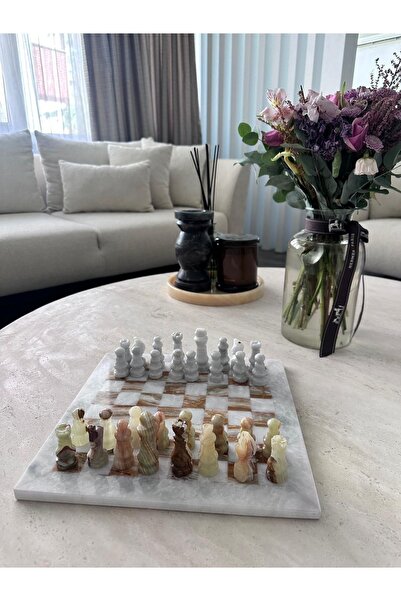 SİA ART DESİNG DOĞAL TAŞ SANTRAÇ TAKIMI