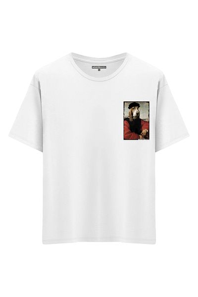 Mounte Bianca Unisex Signor Testa - Μπλουζάκι Oversize