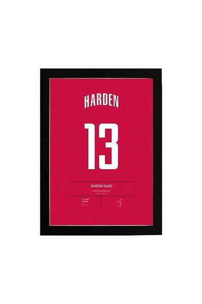 KAYNOCK James Harden, Houston Rockets, baschet, pictură poster Nba