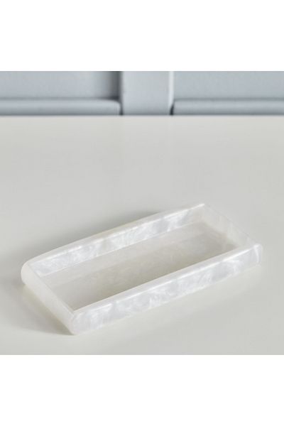 Home Box Orion Polyresin Bath Tray