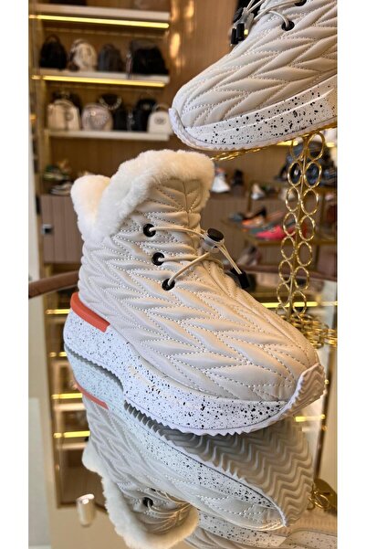 Guja İthal Kadın Fermuarsız Kar Botu