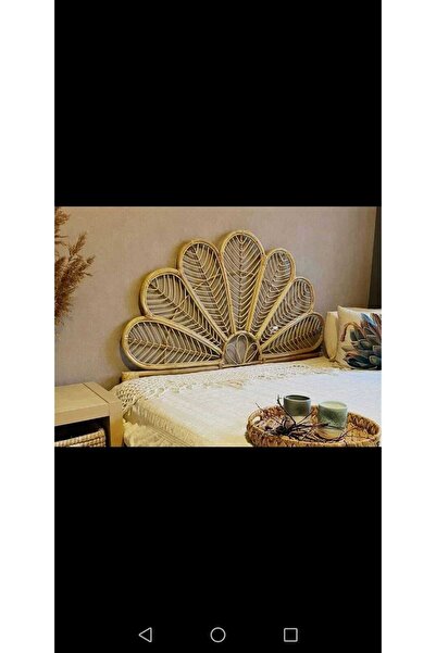 Naturel bambu Bambu Yatak Başlığı