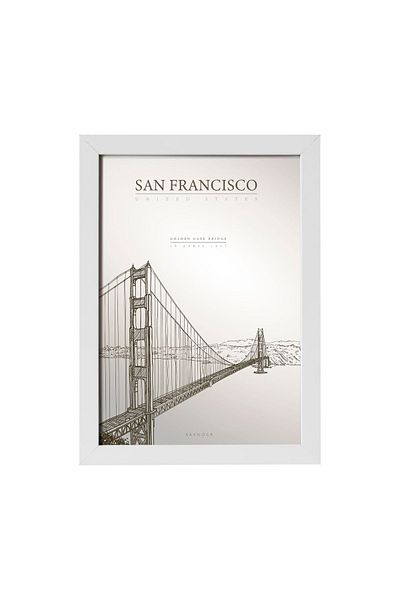 KAYNOCK Golden Gate Bridge, Poster Painting Digital Design Painting