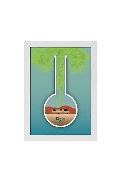 KAYNOCK Breaking Bad Cook, ζωγραφική αφίσας της τηλεοπτικής σειράς