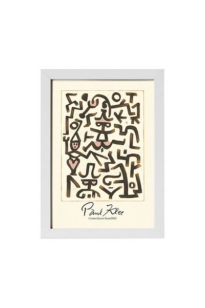 KAYNOCK Paul Klee Comedians Handbill, Modern, Artă contemporană, Poster Painting Design digital