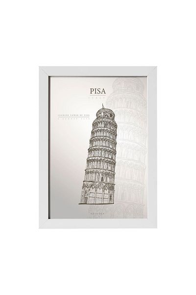 KAYNOCK Turnul Pisa, Italia, Poster Painting Digital Design Painting