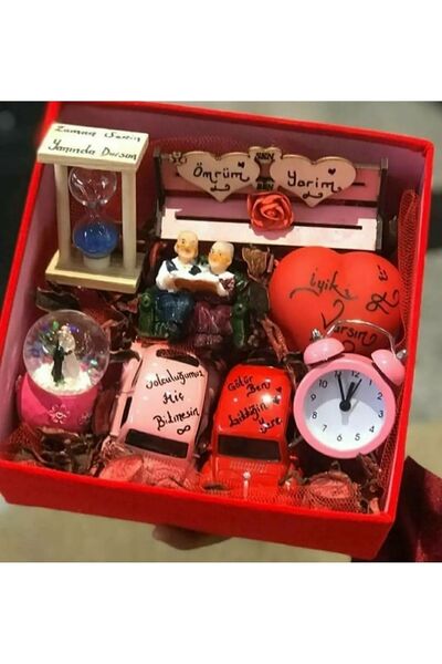 Ufuk hediyelik Sevgililer günü hediye kutusu