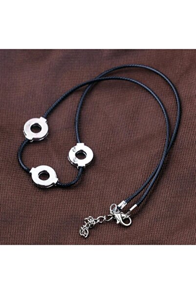 Genel Markalar Naruto: Shippuden Akatsuki Uchiha Itachi Cosplay Suni Deri Kolye