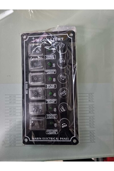 MOONLİGHT SWİTCH PANEL 12/24V
