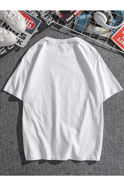 Know Ανδρικό T-shirt Funny Smile με στάμπα Oversize
