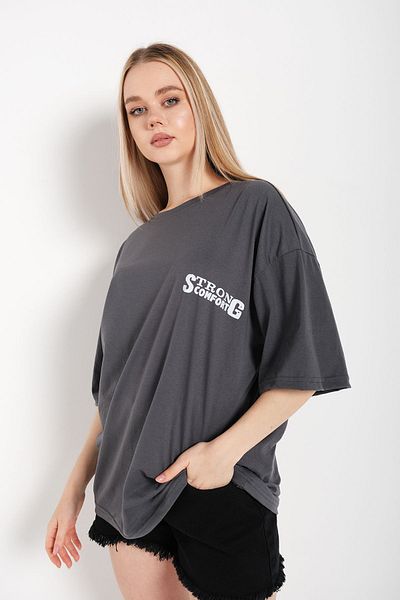 Know Γυναικείο T-shirt Smoked Strong Comfort Oversize