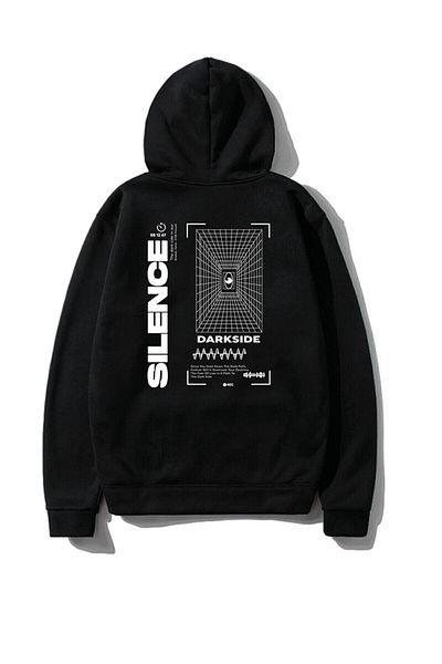 Know Φούτερ Silence Oversize με κουκούλα