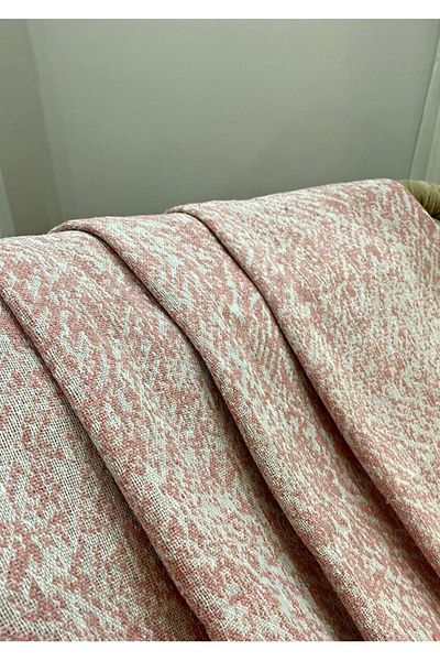 Özlü Home Husă de lux din bumbac pentru canapea-șezlong Salmon 170x220 față-verso Anti-transpirație Anti-alunecare Anti-racordare