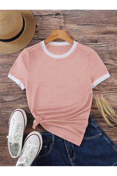 Know Μπλουζάκι Unisex Ροζ Χτενισμένο Interlock