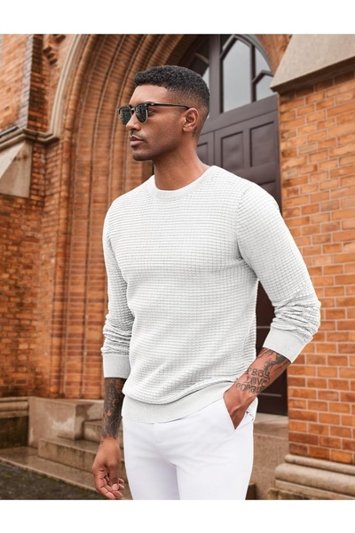 youknitwear you Marco Men's Knitwear Sweater - Crew Neck