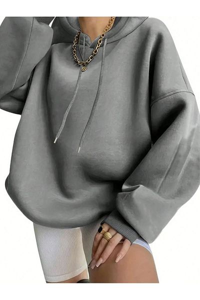 Know Γυναικείο φούτερ Smoked Hooded Pocketless - 3 κλωστές
