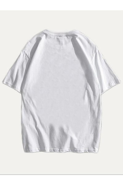 Know Μπλουζάκι Unisex White Einstein με στάμπα υπερμεγέθη
