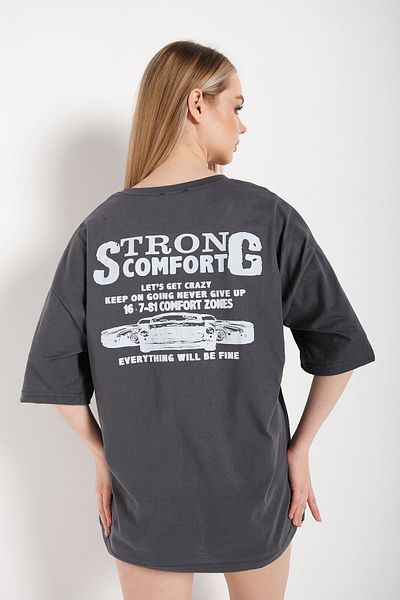 Know Γυναικείο T-shirt Smoked Strong Comfort Oversize