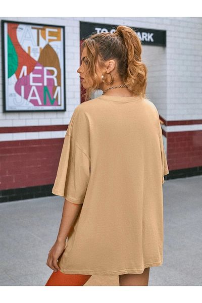 Know Női Mink Competition Nyomtatott Oversize póló