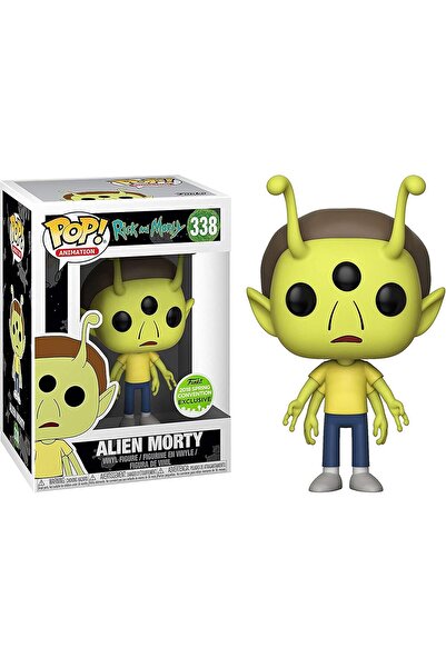 Funko Pop! Animation #338 Rick and Morty Alien Morty (2018 Spring Convention ...