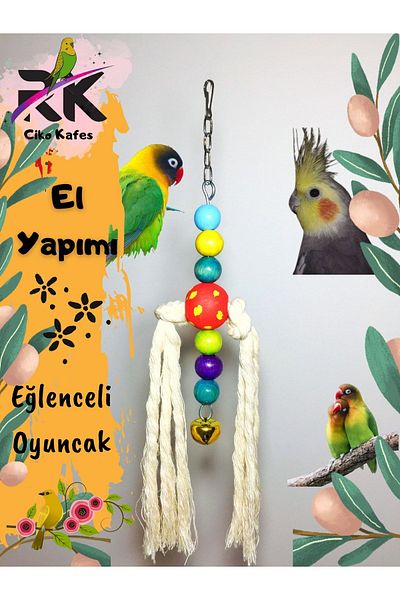 Ciko Kafes Sevda Sultan Parrot Toy