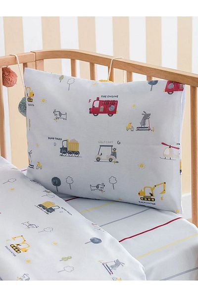 LC Waikiki LCW HOME Printed Woven Baby Bedding Set
