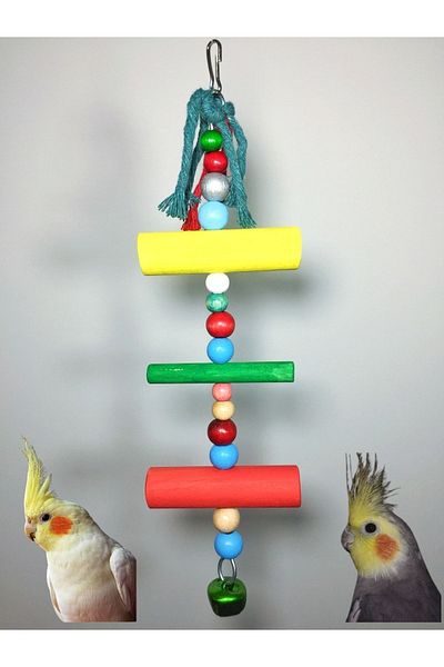 Ciko Kafes Colorful Parrot Wooden Toy