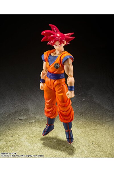 Funko TAMASHII NATIONS Dragon Ball Super Saiyan God Son Goku Saiyan God Bandai S.H.Figuarts shf Figür